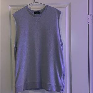 Forever 21 Men’s Sleeveless Sweatshirt w/ zippers